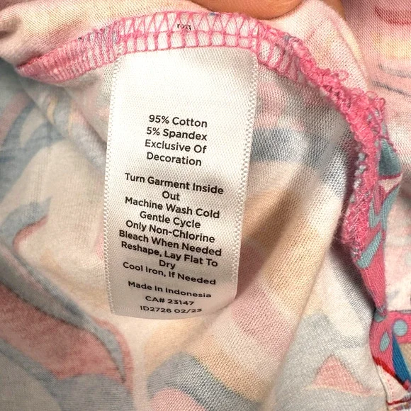 TALBOTS | Women's Large Tunic Top Multicolor Lace Preppy 3/4 Sleeve Boho Beach - Picture 5 of 8